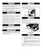 Preview for 2 page of Carrier 48P 030 User'S Information Manual