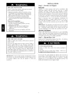 Preview for 2 page of Carrier 48PD05 Installation Instructions Manual