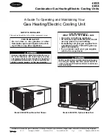 Preview for 1 page of Carrier 48SS Operating And Maintaining Manual