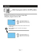 Предварительный просмотр 8 страницы Carrier 5+2 DAY PROGRAMMABLEDIGITAL THERMOSTAT Owner'S Manual