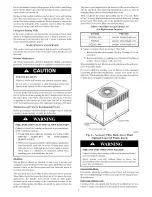 Предварительный просмотр 3 страницы Carrier 50EZ Owner'S Information Manual