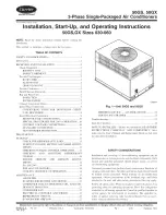 Предварительный просмотр 1 страницы Carrier 50GS030 Guide Installation, Start-Up, And Operating Instructions Manual