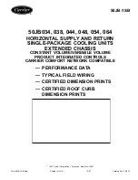 Carrier 50JB034 User Manual preview