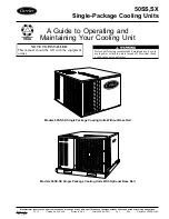 Preview for 1 page of Carrier 50SX Operating And Maintaining Manual