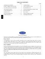 Preview for 2 page of Carrier 50TC Series Product Data