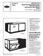 Preview for 1 page of Carrier 50TFF007-014 Product Data