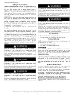 Preview for 2 page of Carrier 50ZPK Owner'S Information Manual