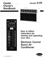 Preview for 1 page of Carrier 51FP Owner'S Handbook Manual