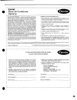 Preview for 14 page of Carrier 51QC Owner'S Manual