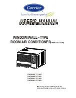 Carrier 51QW007716G User Manual preview