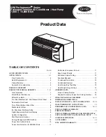 Carrier 52M Performance Series Product Data preview