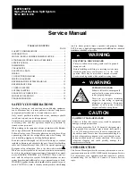 Предварительный просмотр 1 страницы Carrier 538FEQ009RBGA Service Manual