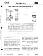 Preview for 1 page of Carrier 58BB Installation Manual