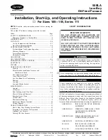 Preview for 1 page of Carrier 58BLA Installation, Start-Up, And Operating Instructions Manual