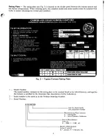 Предварительный просмотр 3 страницы Carrier 58DH Operating And Maintaining