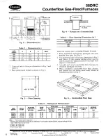 Preview for 2 page of Carrier 58DRC Installation, Start-Up And Service Instructions Manual