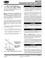 Предварительный просмотр 3 страницы Carrier 58ED Installation, Start-Up And Service Instructions Manual