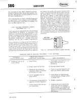 Preview for 16 page of Carrier 58G Service Instructions Manual