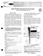 Preview for 1 page of Carrier 58GS Series Installation, Start-Up And Service Instructions Manual