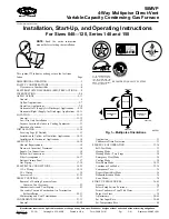 Preview for 1 page of Carrier 58MVP040 Installation, Start-Up, And Operating Instructions Manual