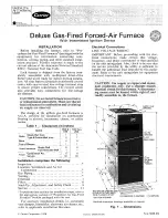 Preview for 1 page of Carrier 58SE-050 Installation, Start-Up And Service Instructions Manual