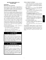 Preview for 9 page of Carrier 59MN7A Installation, Start-Up, Operating And Service And Maintenance Instructions