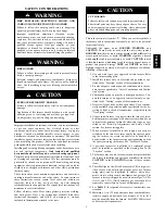 Preview for 3 page of Carrier 59TP6A Installation, Start-Up, Operating And Service And Maintenance Instructions