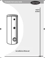 Carrier 60STD Installation Manual preview