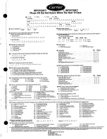 Preview for 3 page of Carrier 61C User'S Information Manual