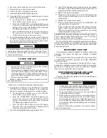 Preview for 4 page of Carrier 62DA User'S Information Manual