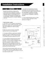 Preview for 7 page of Carrier 73SC005A1C Use And Care Manual