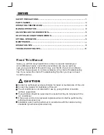 Preview for 2 page of Carrier AI10H-2 Owner'S Manual