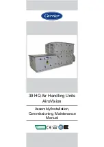 Preview for 1 page of Carrier AiroVision 39 HQ Assembly/Installation, Commissioning, Maintenance Manual