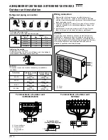 Предварительный просмотр 9 страницы Carrier ALLEGRO 38YE009 Installation Manual