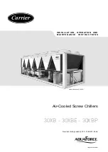 Preview for 1 page of Carrier AquaForce 30XB 1000 Installation, Operation And Maintenance Instructions