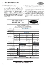 Preview for 6 page of Carrier AQUASMART 30EV Series Installation Operation & Maintenance