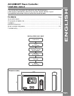 Preview for 2 page of Carrier AQUASMART Installation Manual