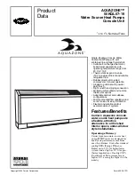 Preview for 1 page of Carrier AQUAZONE 50KQL07-19 Product Data