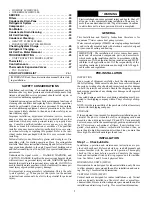 Preview for 2 page of Carrier Aquazone 50PCH007 Installation, Start-Up And Service Instructions Manual