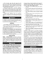 Preview for 2 page of Carrier aquazone 50RTG Installation, Start-Up And Service Instructions Manual