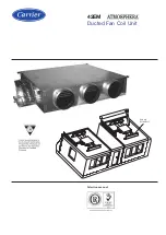 Предварительный просмотр 1 страницы Carrier Atmosphera 42EM A Series Manual