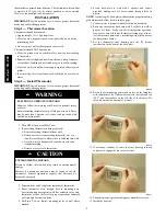 Preview for 2 page of Carrier BASE SERIES PROGRAMMABLE THERMOSTATS TB-PAC Installation Instructions Manual