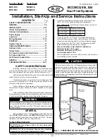 Carrier BCC018 Installation, Start-Up And Service Instructions Manual preview