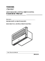 Preview for 1 page of Carrier BMS-CM1281TLUL Installation Manual