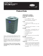 Carrier CA16NA 018 Product Data preview