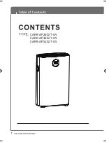 Preview for 2 page of Carrier CARR-AP2602T-UV User Manual