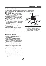 Предварительный просмотр 8 страницы Carrier CDG-105EA Owner'S Manual