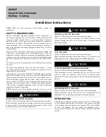 Preview for 1 page of Carrier CNPHP Installation Instructions Manual