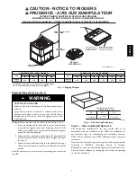 Preview for 7 page of Carrier COMFORT 50EZ-A30 Installation Instructions Manual