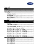 Preview for 3 page of Carrier ComfortVu TB-24-HM Installation And Operation Manual